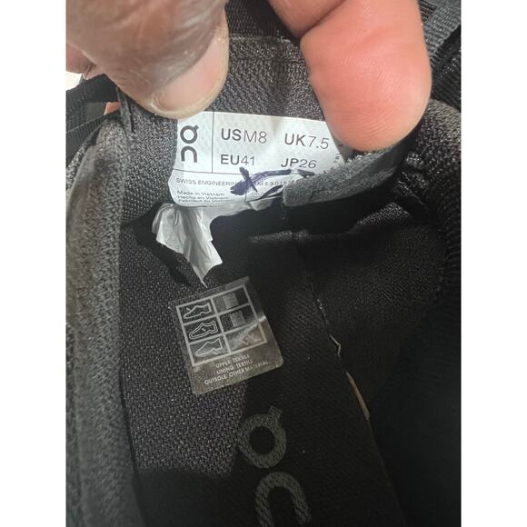 On Running Cloudnova Form Shoes Black Men’s Size 8 CloudTec Lifestyle Sneakers - Picture 4 of 13